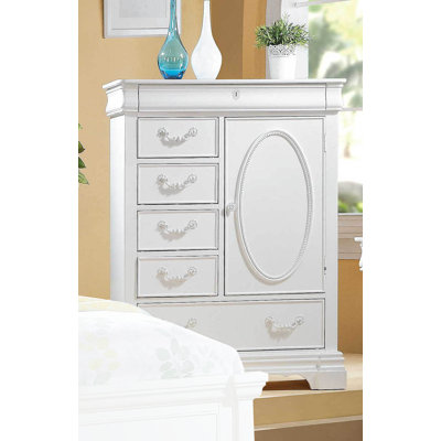 Commode combinée 5 tiroirs Dagh