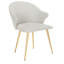 Chaise avec accoudoirs rembourrée Bardot-1054302992