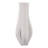 Porcelain Sculptural Vase With Organic Curved Silhouette And Intricate Textural Detailing For Artistic Accent And Contemporary Decorative Display In Modern Interior Settings-1156846731