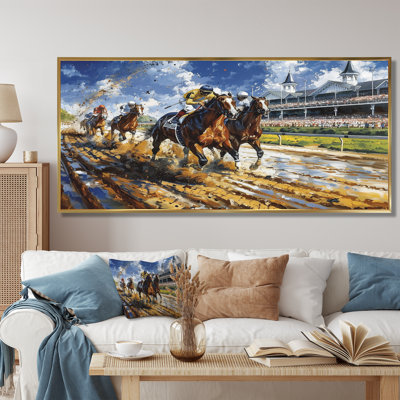 Marlyin - Horse Racing Wall Art