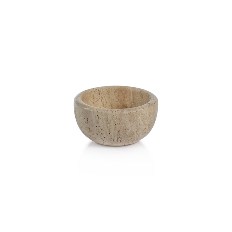 Bols en travertin beige Margate MultiServe, 4