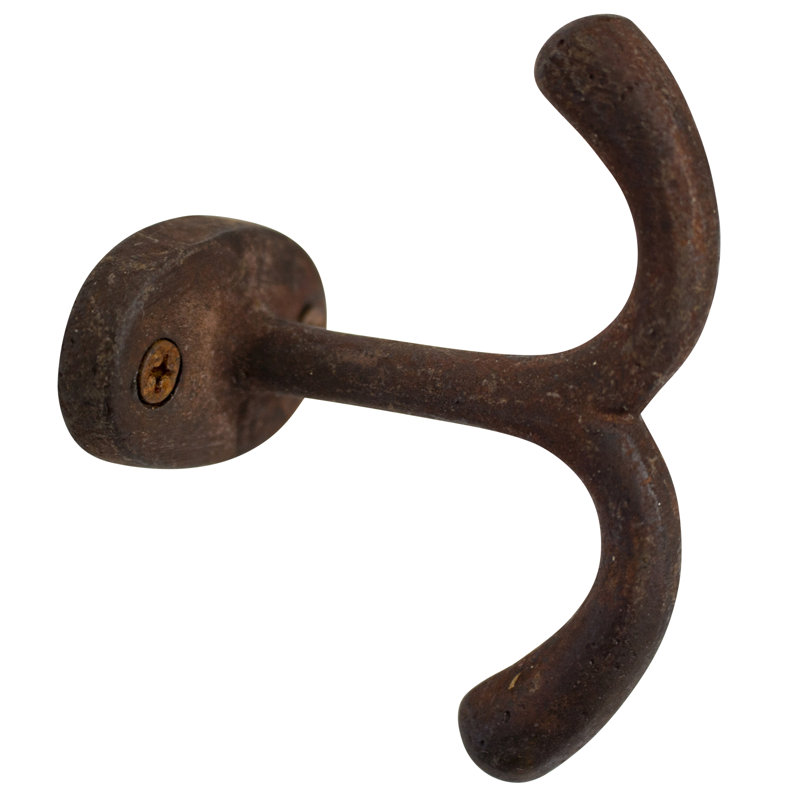 Crochet mural Iron, Rouille