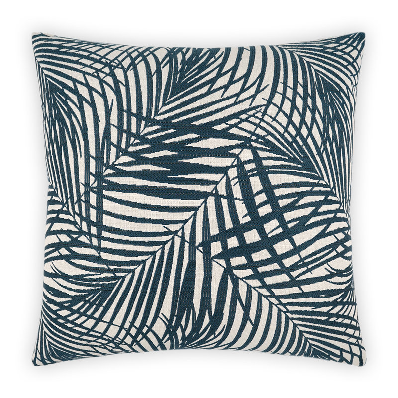 Prudy Indoor/Outdoor Pillow Cover & Insert, Blue, Square 22"