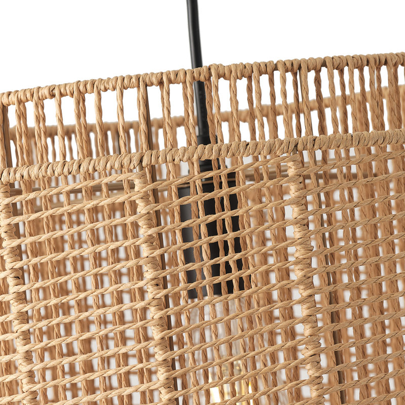 Luminaire suspendu tambour 1 lumière Framlingham