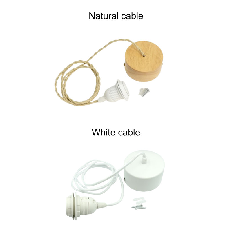 Neo 1 - Light Pendant, Natural Cord