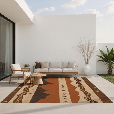 Tapis intérieur et extérieur Ripple Sands