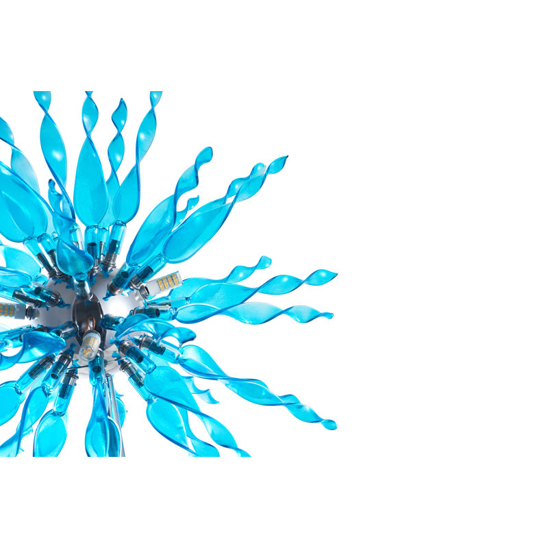 Gumble Metal Novelty Lamp, Blue