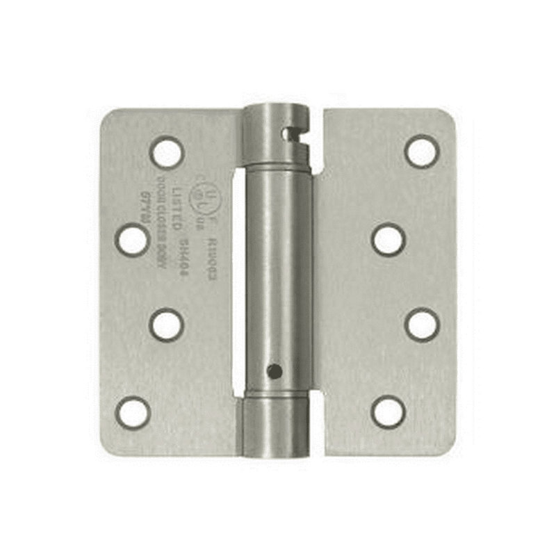 64'' x 64'' Steel Surface Mount Hinge, Brushed Nickel