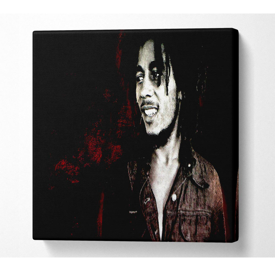 Bob Marley Hero - Kunstdrucke auf Leinwand - Wrapped Canvas