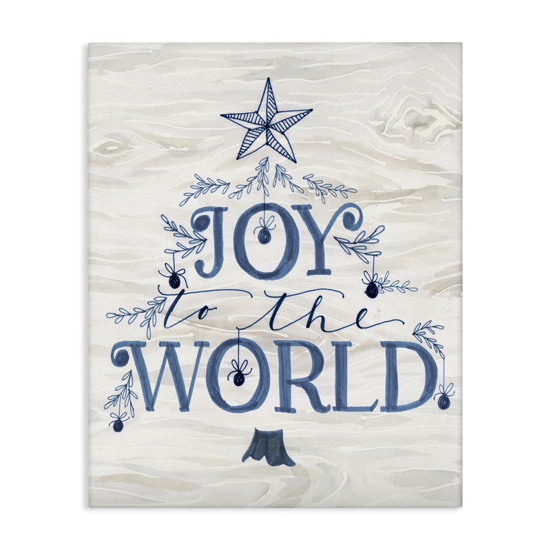 «Joy to World Tree», art mural sur toile par Kristen Brockmon, H 20 po x l 16 po
