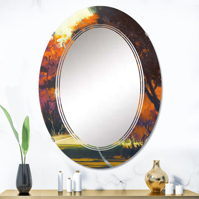 Oval Mirror