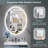 Bathroom Oval LED Mirror with Backlit, Anti Fog Lighted Vanity Mirror with Stepless Dimmable, ETL Listed, IP54 Waterproof, CRI90+, HD Tempered Glass-1443742890