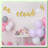 Rose Glitter Confetti 120pcs