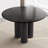 46.06" Modern Round Black Dining Table Set with 2 Chairs for Kitchen, Bar, Living Room, Small Space-374086746-374086780