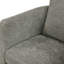 Fauteuil demi-tonneau gris Sutton-1449690609