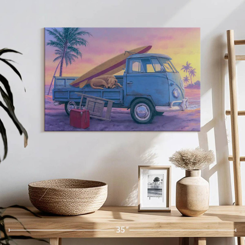 Mehar The Beach Boy, 16" H x 24" W