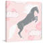 Reproduction de licorne nuageuse sur toile tendue Laudalino-593804446