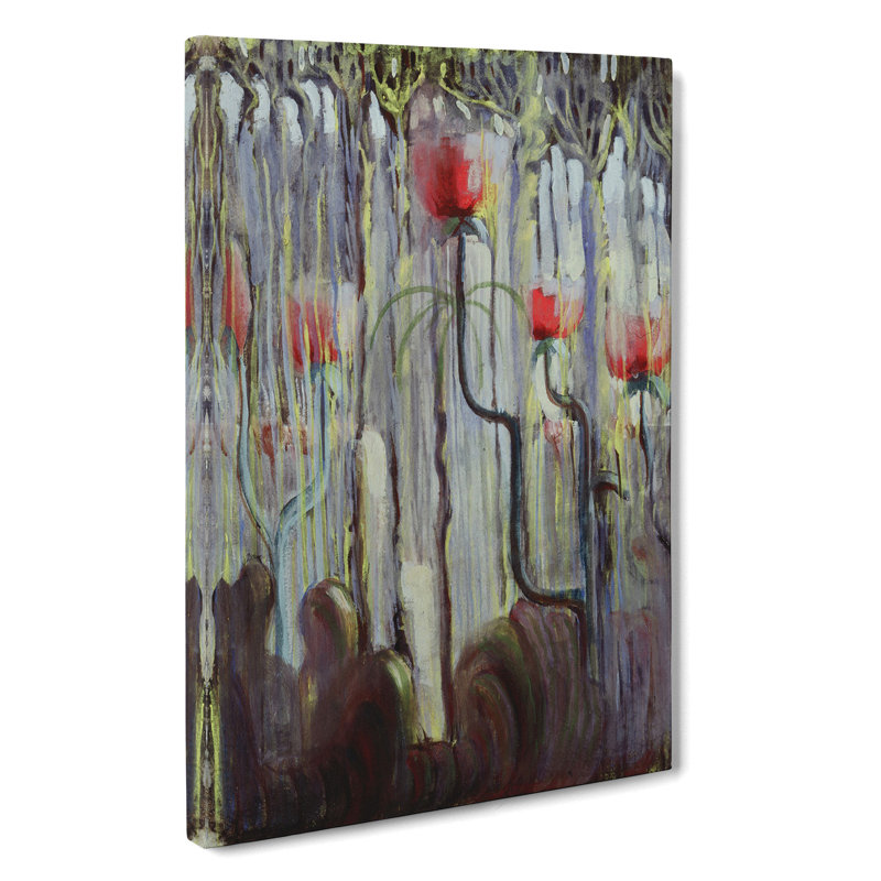 Creation Of The World Vol.4 by Mikalojus Konstantinas - Wrapped Canvas Painting, 50cm H x 35cm W x 3cm D