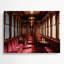 «Transport Passager train interiors», art mural en métal brun-1473162119