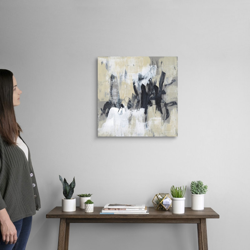 «Neutral exercise II» par Jennifer Goldberger, reproduction d'art sur toile, Toile tendue, H 20 po x l 20 po x P 1,25 po