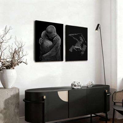 2 Piece Wrapped Canvas Print