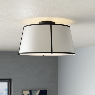 Plafonnier encastré 3 lumières trapézoïdale