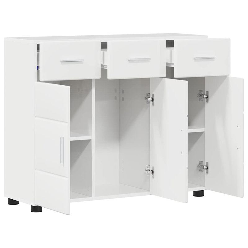 Standard Accent Cabinet, High Gloss White