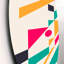 Abstract Wall Decor on Metal