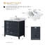 Caldwell 36" Single Sink Freestanding Bathroom Vanity with Engineered Marble Top-107663156-122918898-107663152