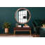 Huldar Glass Flat Wall Mirror
