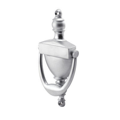 Prime-Line Deluxe Door Knocker, Satin Nickel US15 (Single Pack)