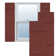 Builders Edge, volets sur mesure TailorMade jointés, volets Board-n-Batten, avec volets à volets