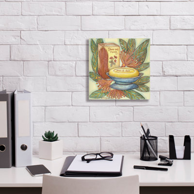 «Savons Des Fleurs» par Andrea Strongwater, art mural sur toile