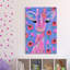 «Lily the Giraffe», reproduction sur toile tendue-21919847