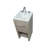 16.14'' Single Bathroom Vanity with Ceramic Top-1295674227