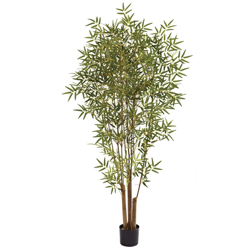 72'' Faux Bamboo Tree in Planter