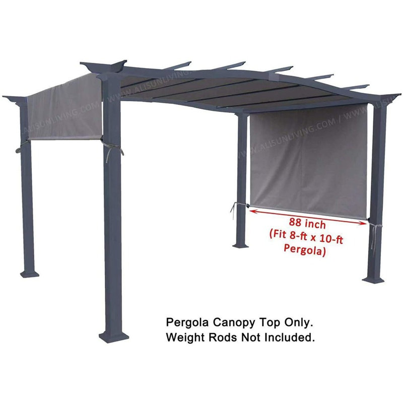 Canopy Top For 8-Ft X 10-Ft Pergola Str...