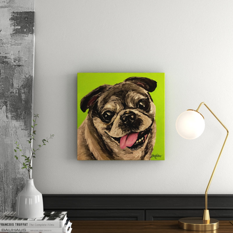 Lee Keller - Wrapped Canvas Painting, 45cm H x 45cm W