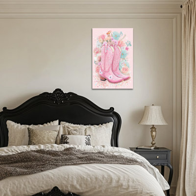 Impression sur toile Cowgirl - Western Cowgirl