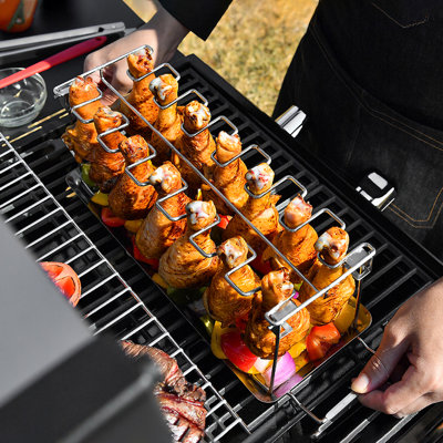 Grille de poulet en acier inoxydable