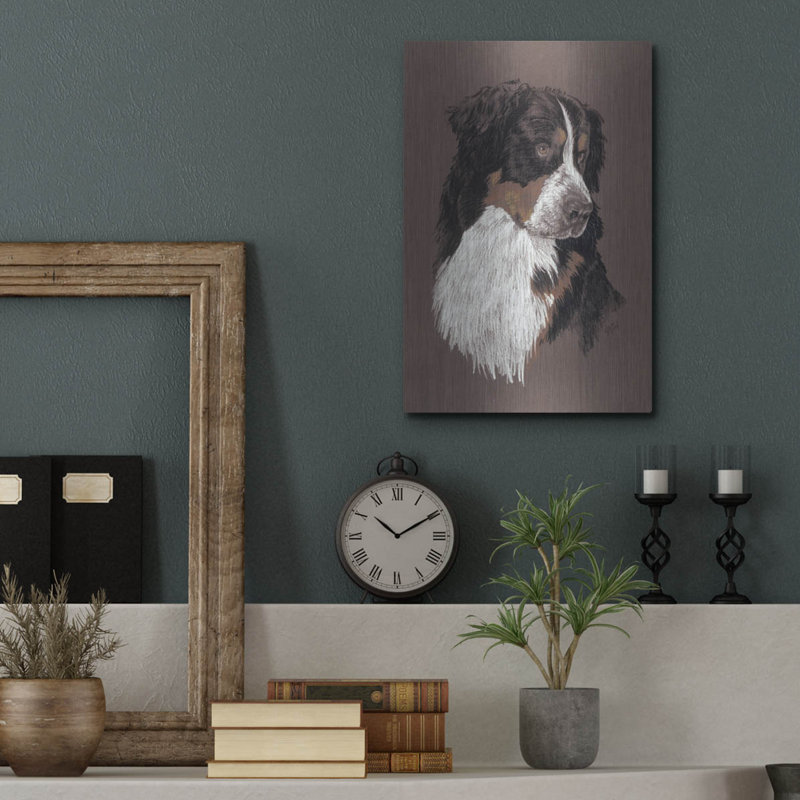 «Bernese Mt. Dog» par Barbara Keith, H 16 po x l 12 po