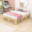 Lit plateforme 6 tiroirs en bois avec pieds centraux-567239761-567239773