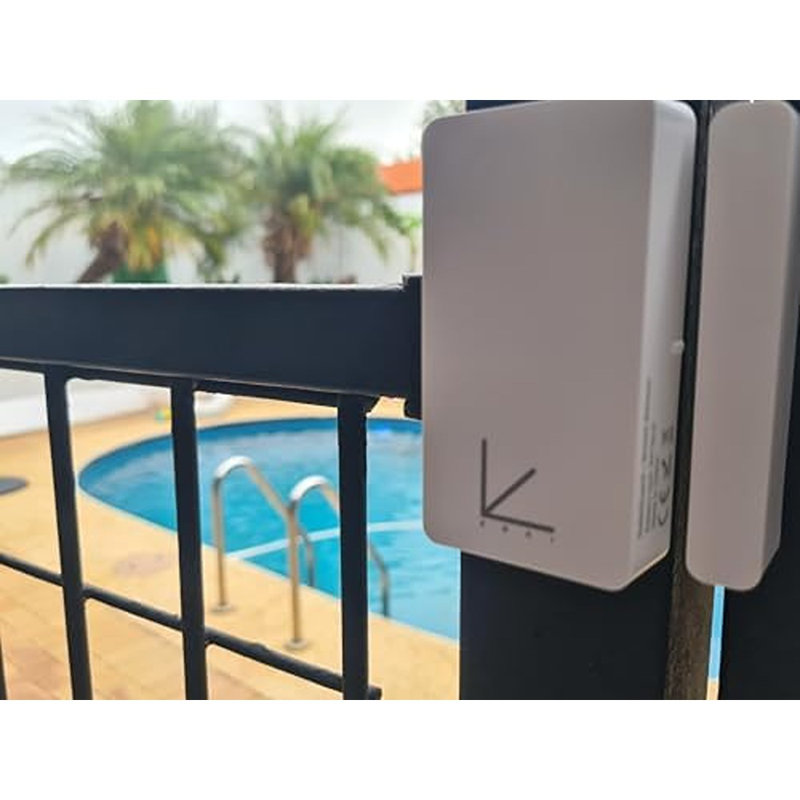 Wireless Pool Gate Sensor With Mobile Alerts. Ideal For: Pool Ga...