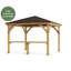 10ftx12ft Wood soft-top Gazebo-1576749608