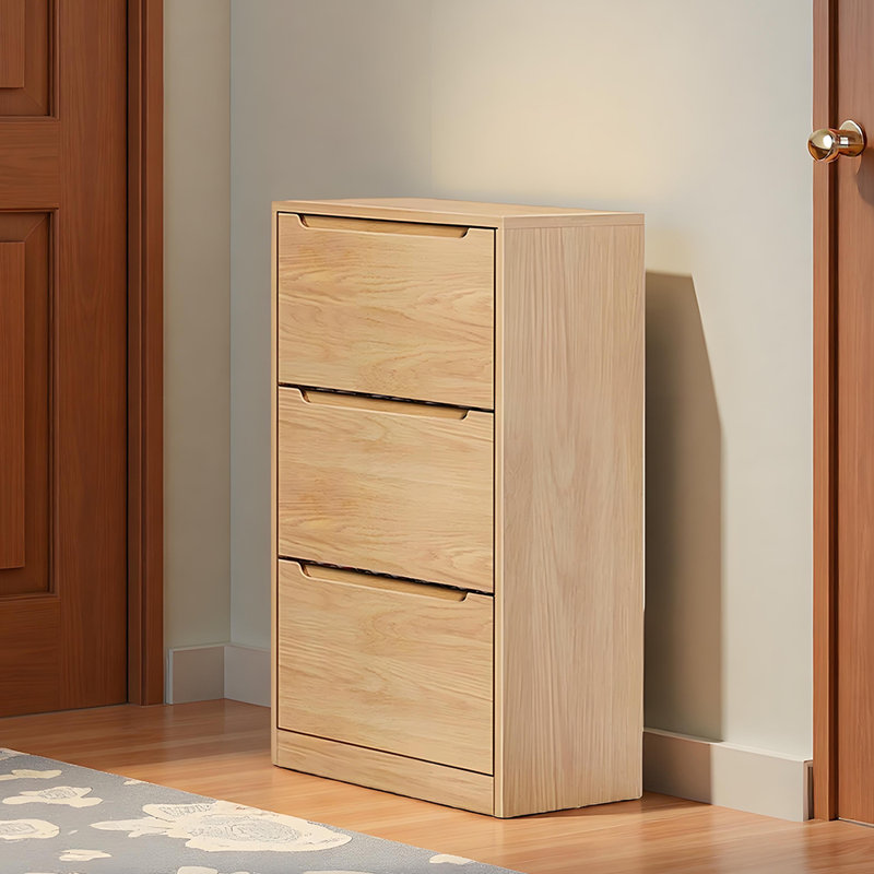 Modern simple furniture storage shoe cabinet, 42.52" H x 15.75" W x 12.99" D