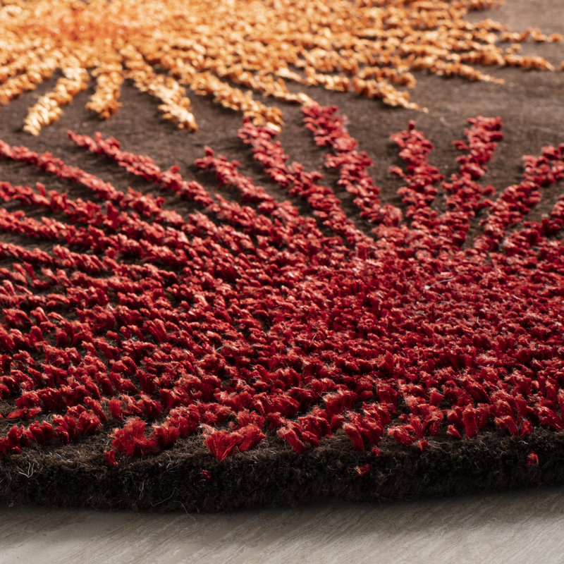 Amier Soho Hand Tufted Wool And Viscose Rug, Runner 2'6" x 6'