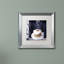 «Cafe Blue II» par Jadaya, impression encadrée-20093843-20093844