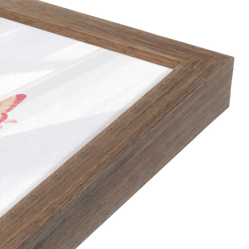 «Soft Meadow X» par Beth Grove, reproduction d'art, L 20 po x H 20 po, Brun, Impression encadrée
