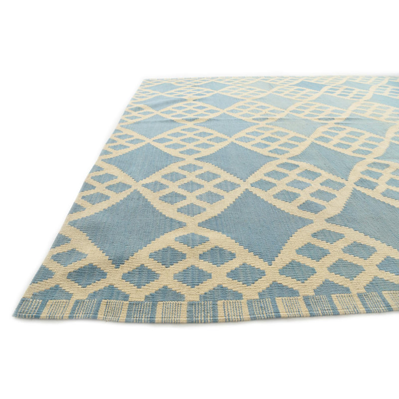 Tapis bleu clair Obryant