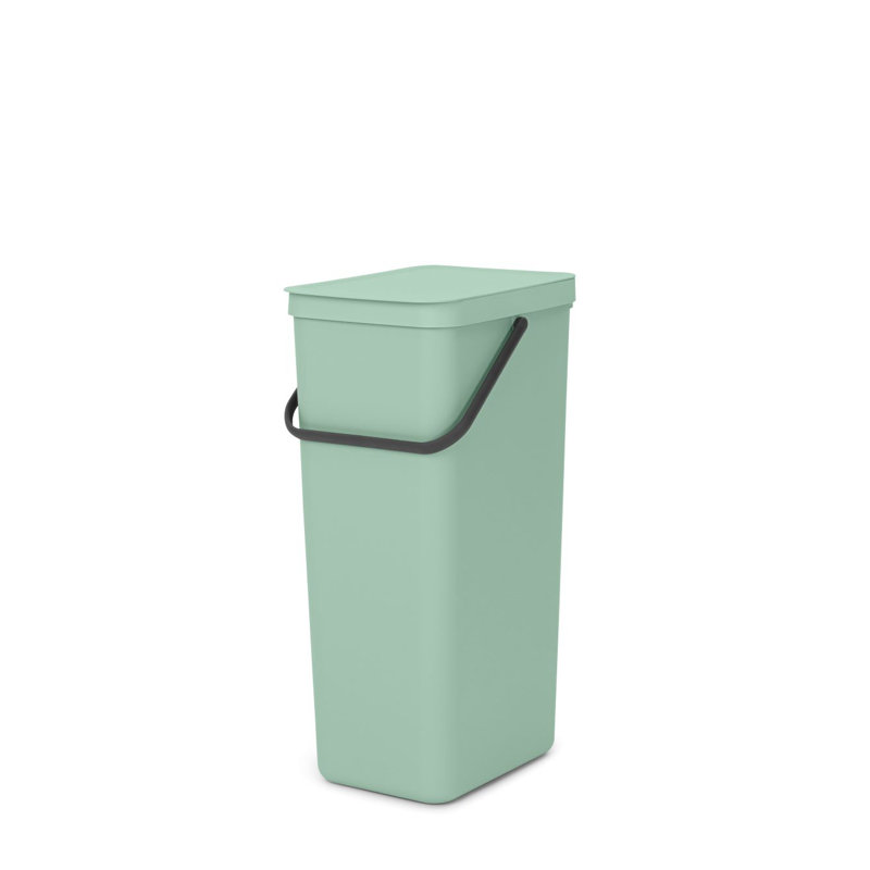 Brabantia Sort & Go 40 Litre Rubbish Bin, 40 L, Soft Beige
